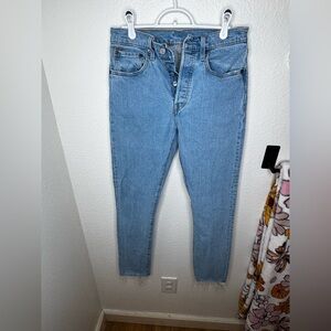 Levi's Blue Skinny Jeans with Classic Contrast Stitching